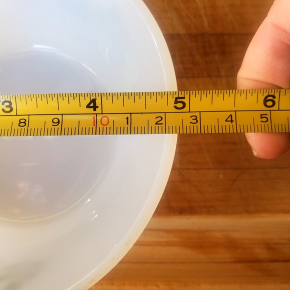 Fire King Meadow Green 5" bowl. Rare set of four! - Picture 6 of 8